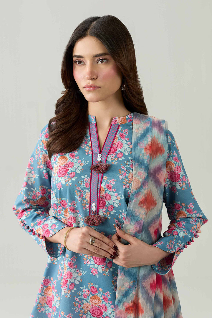 3 Piece - Digital Printed Suit