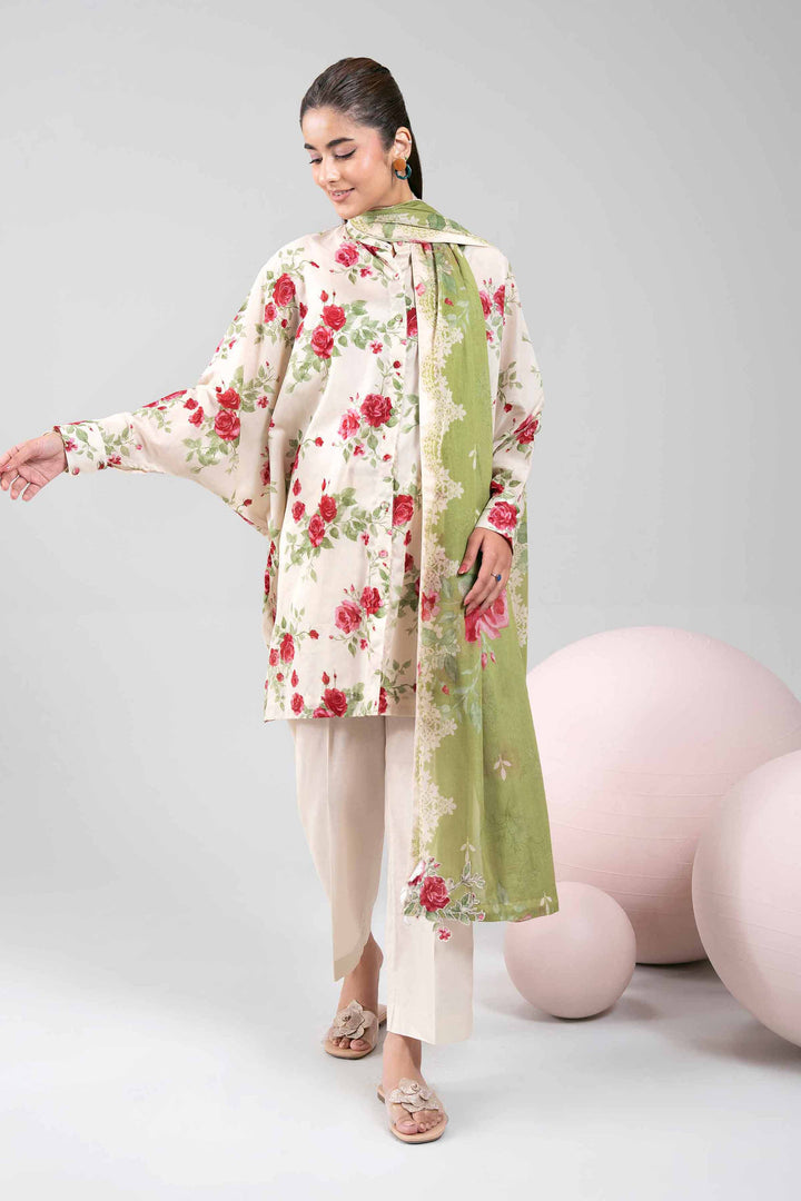 2 Piece - Printed Loose Fabric