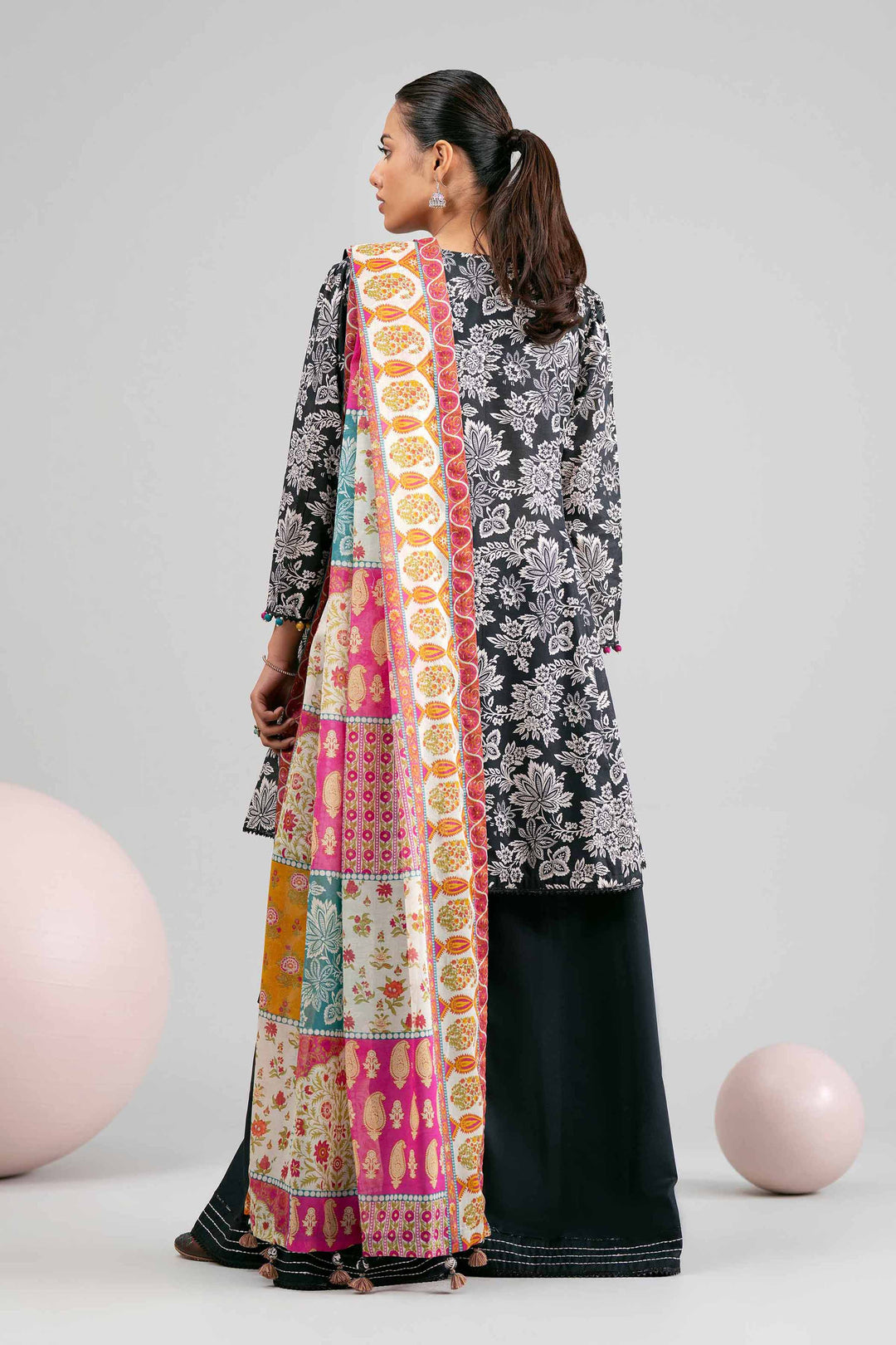 3 Piece - Printed Loose Fabric