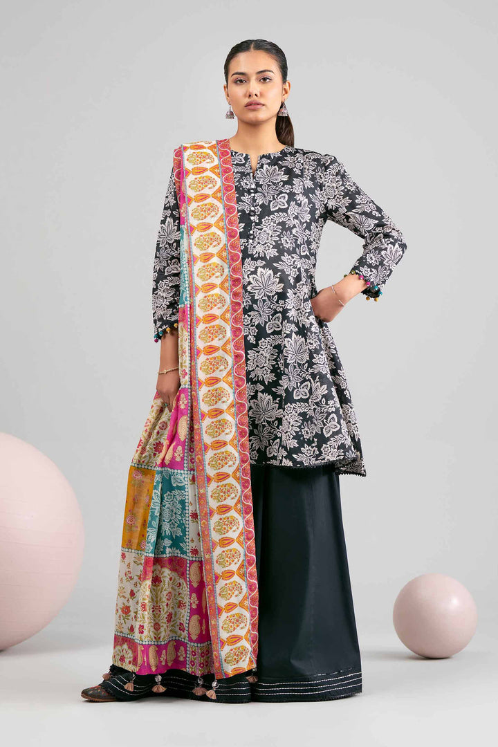 3 Piece - Printed Loose Fabric