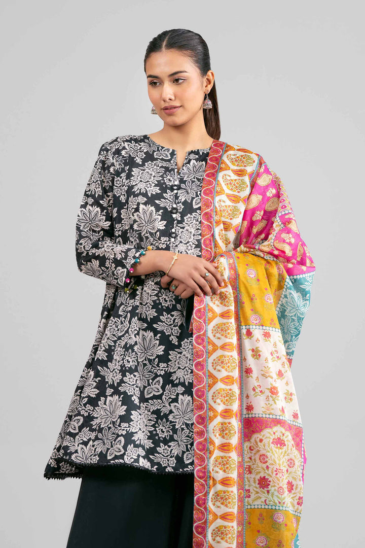 3 Piece - Printed Loose Fabric