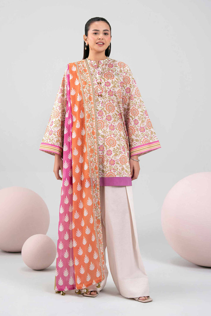 3 Piece - Printed Loose Fabric