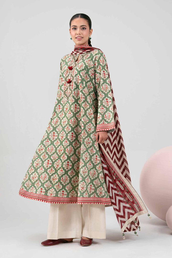 3 Piece - Printed Suit
