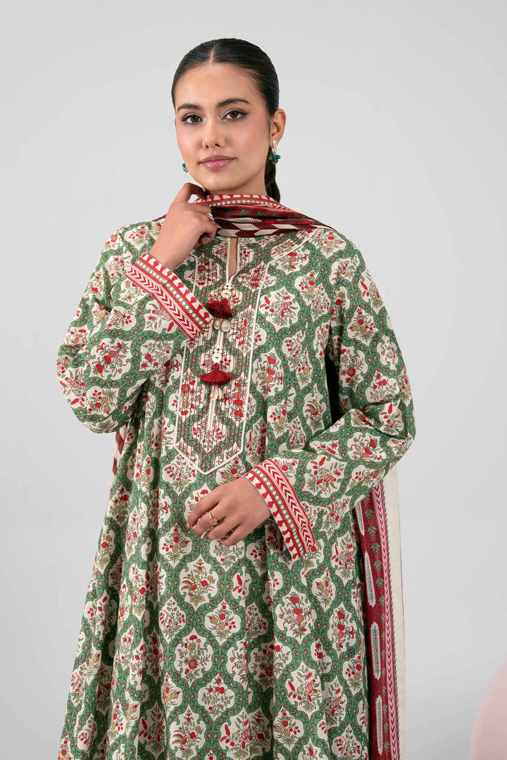 3 Piece - Printed Suit