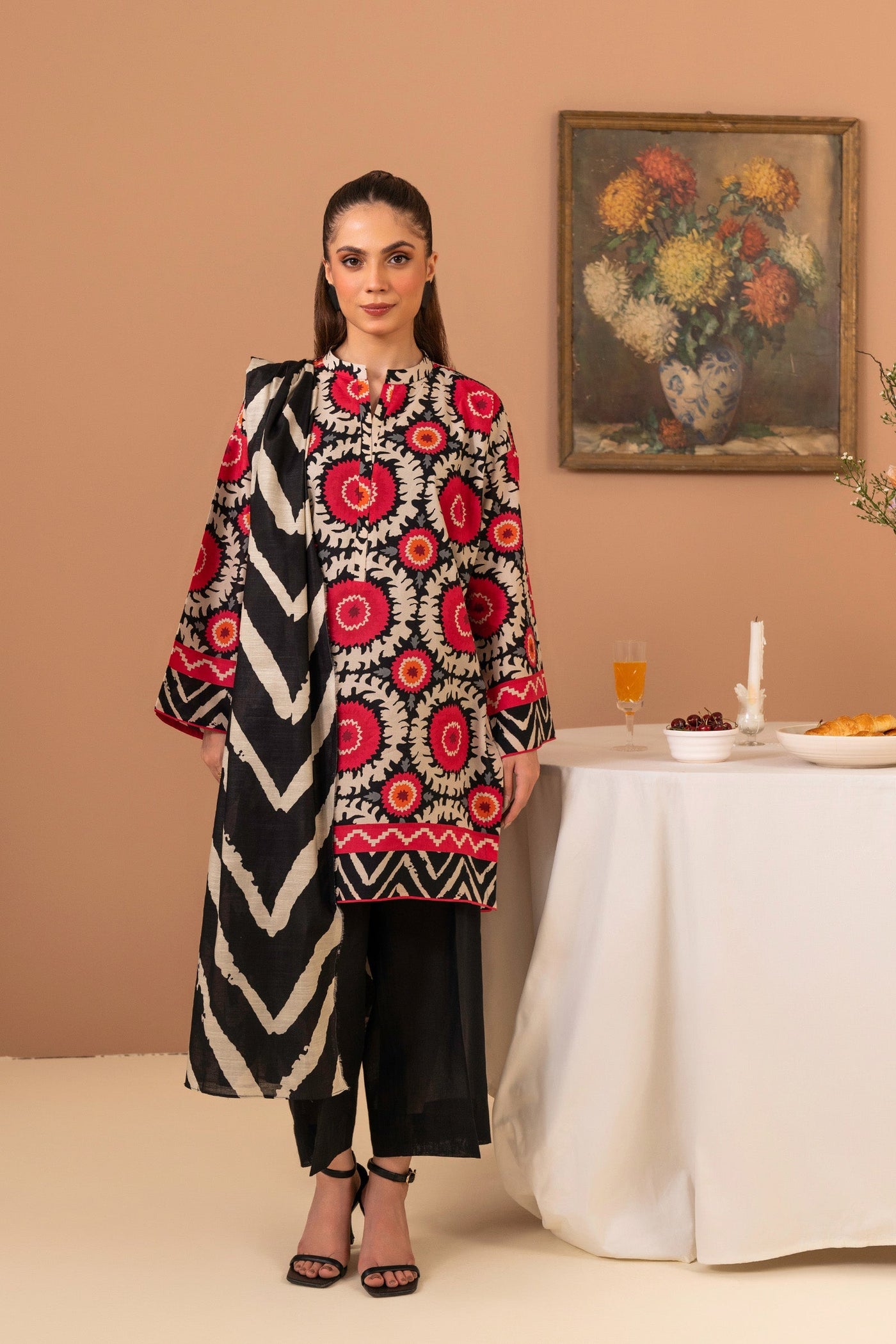 3 Piece Printed Lawn Suit