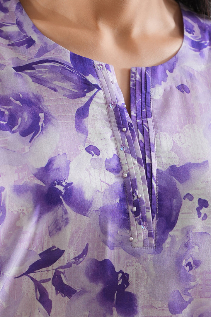 Unstitched Printed Lawn 3 Piece