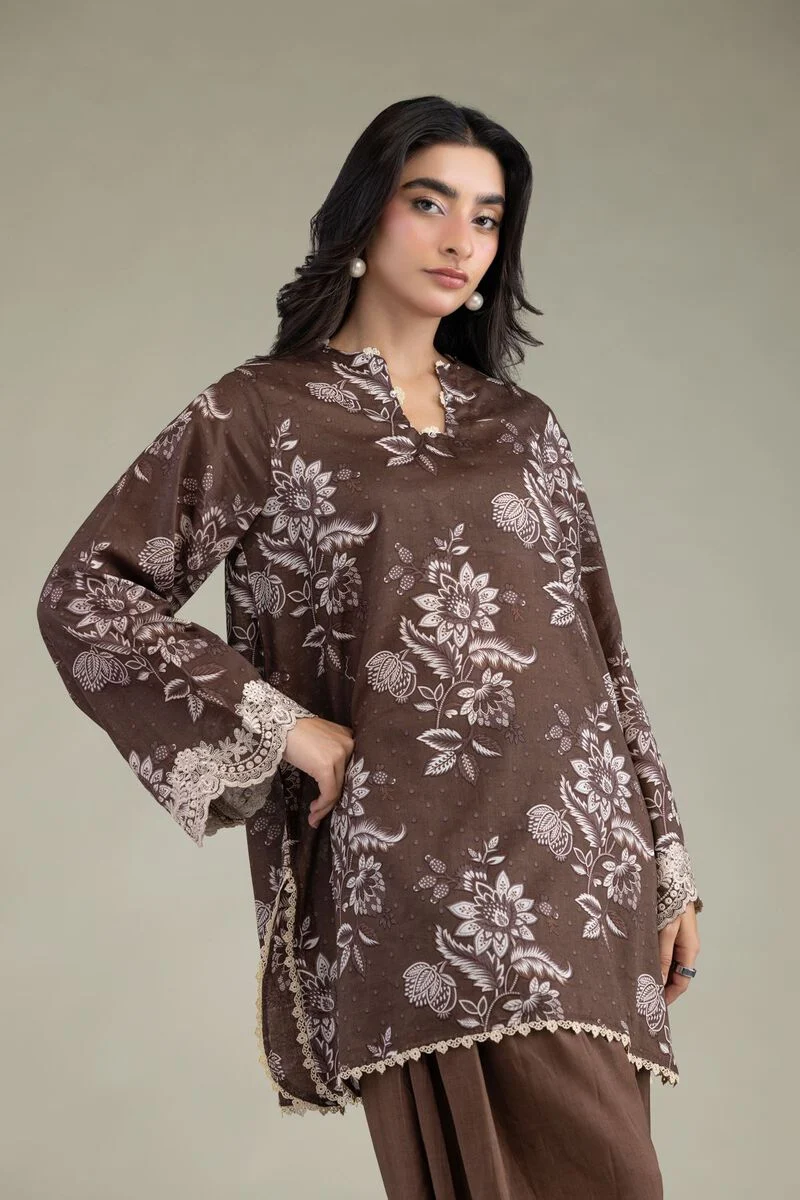 Embroidered | Cambric Fabrics 3 Piece