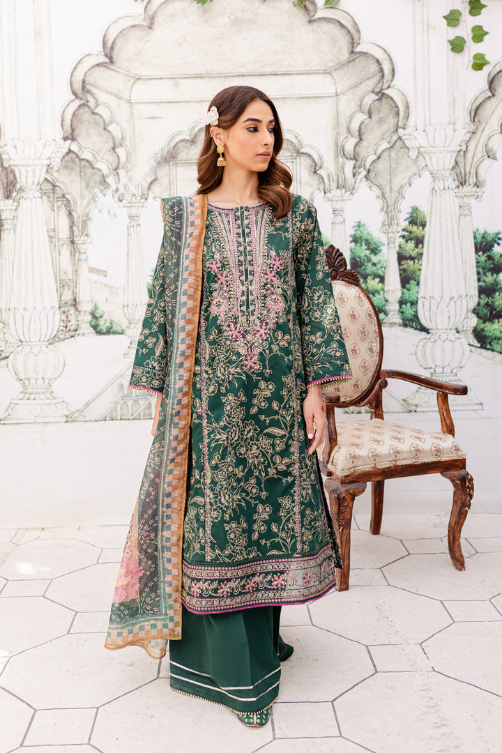 Hunter 3Pc - Printed Lawn Dress