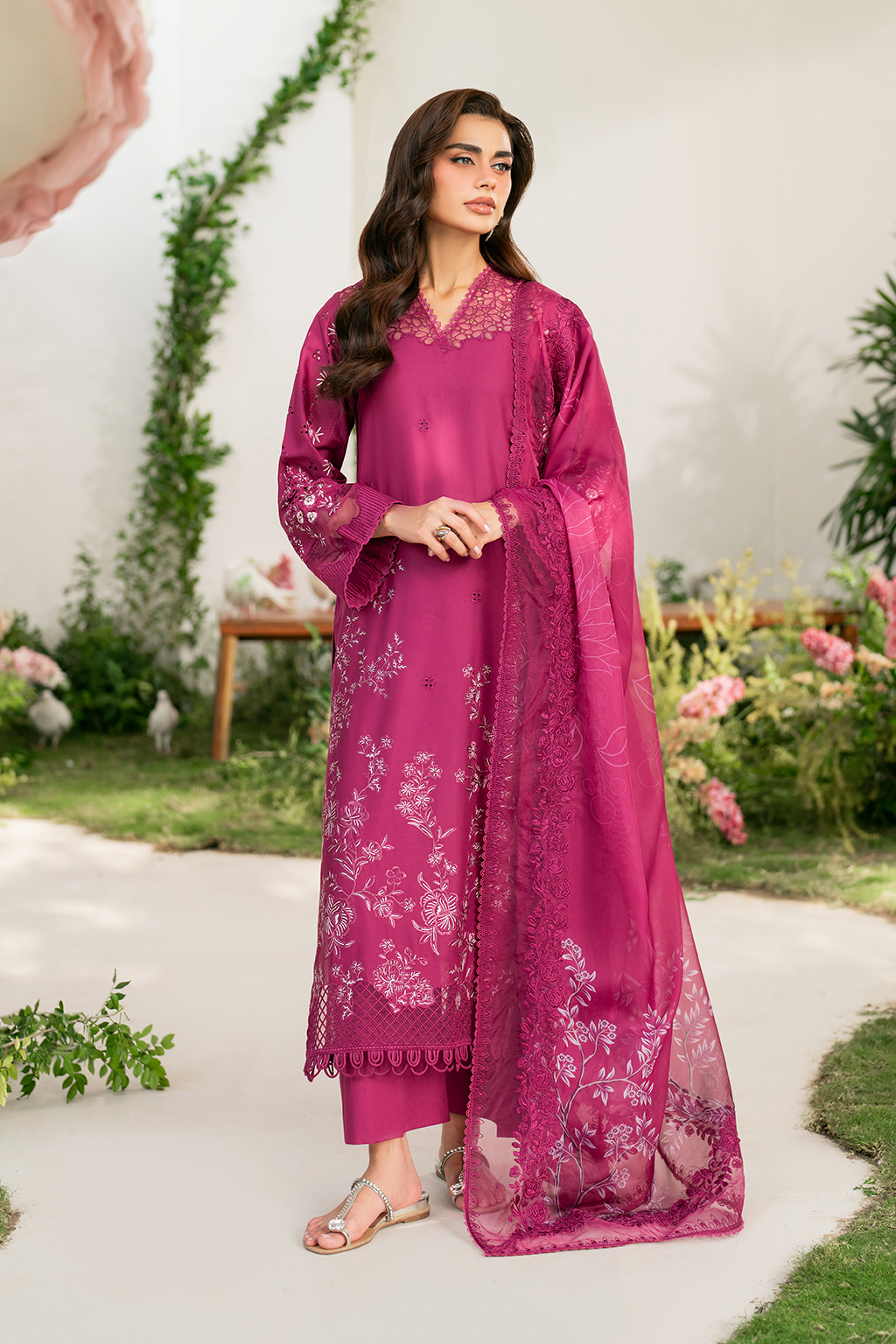 Embroidered Lawn