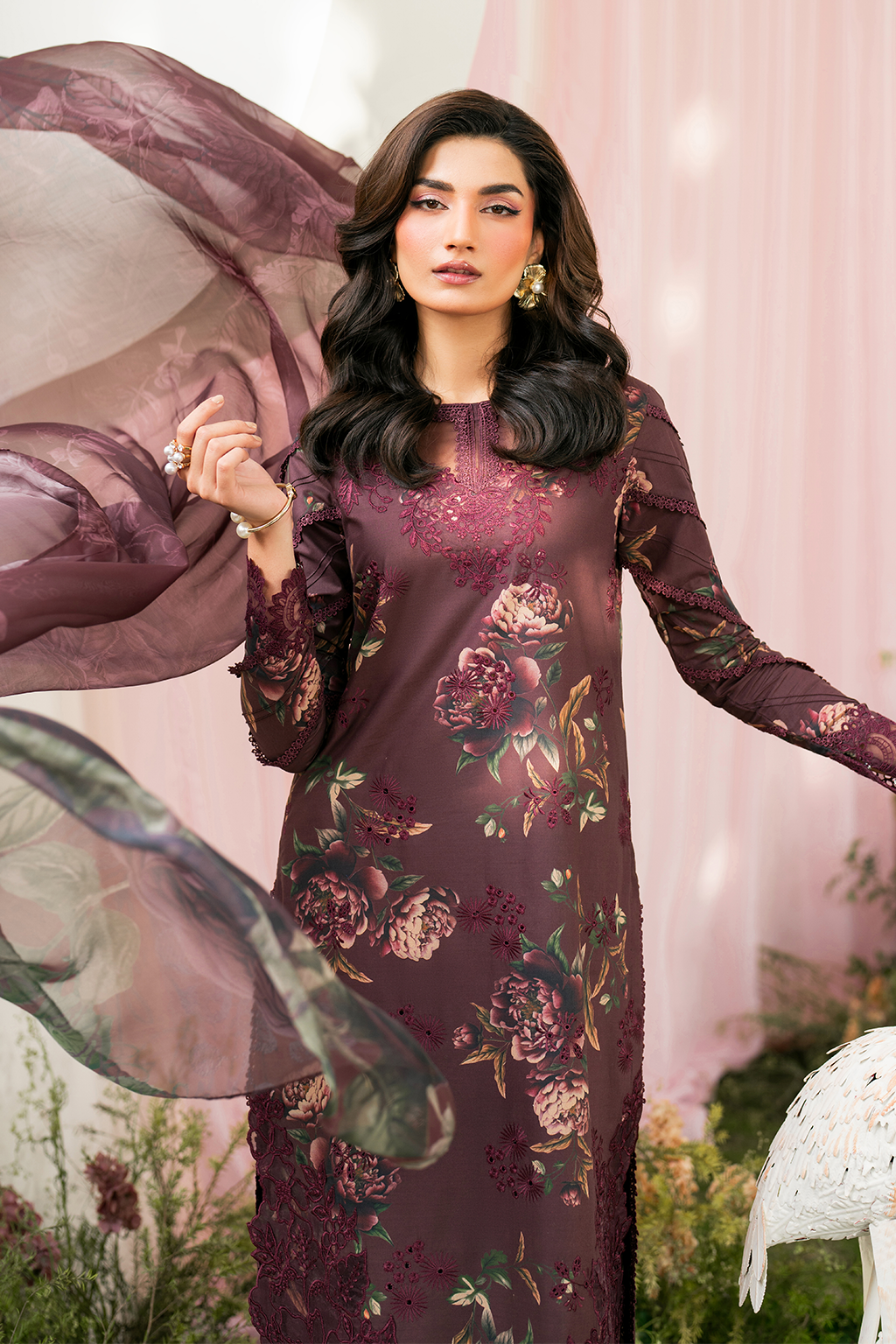 Embroidered Lawn
