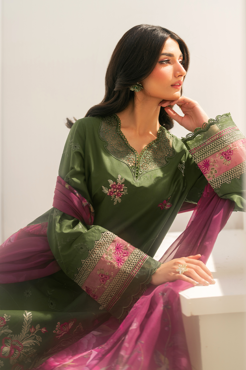 Embroidered Lawn