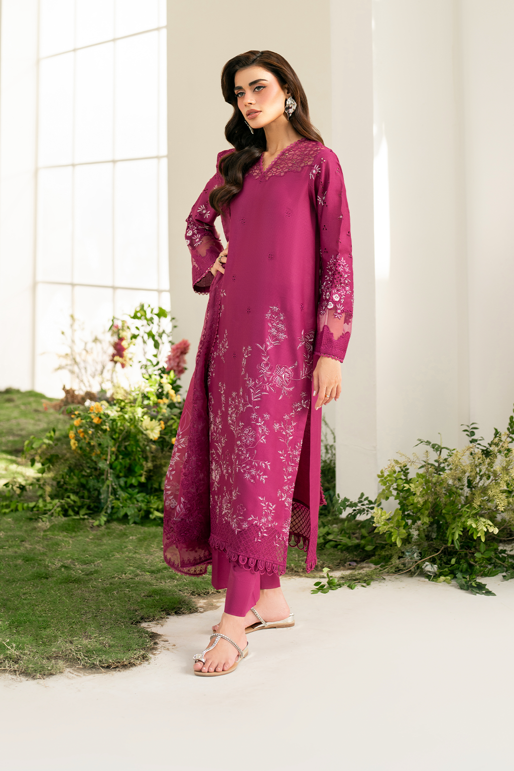 Embroidered Lawn
