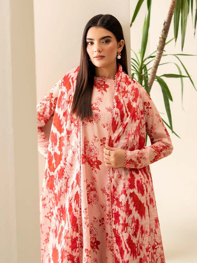 SUHA 3-Piece Unstitched Digital Printed Lawn Suit
