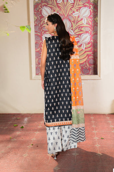 Embroidered - 3 Pc Lawn Suit