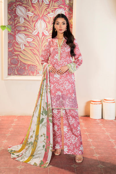 Embroidered - 3 Pc Lawn Suit