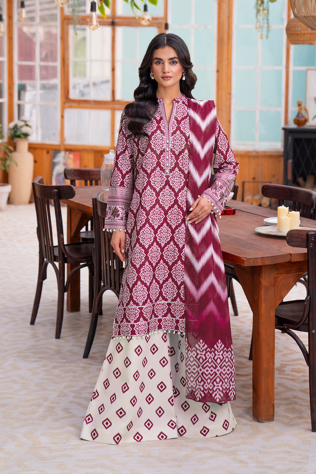 Printed - 3 Pc Lawn Suit