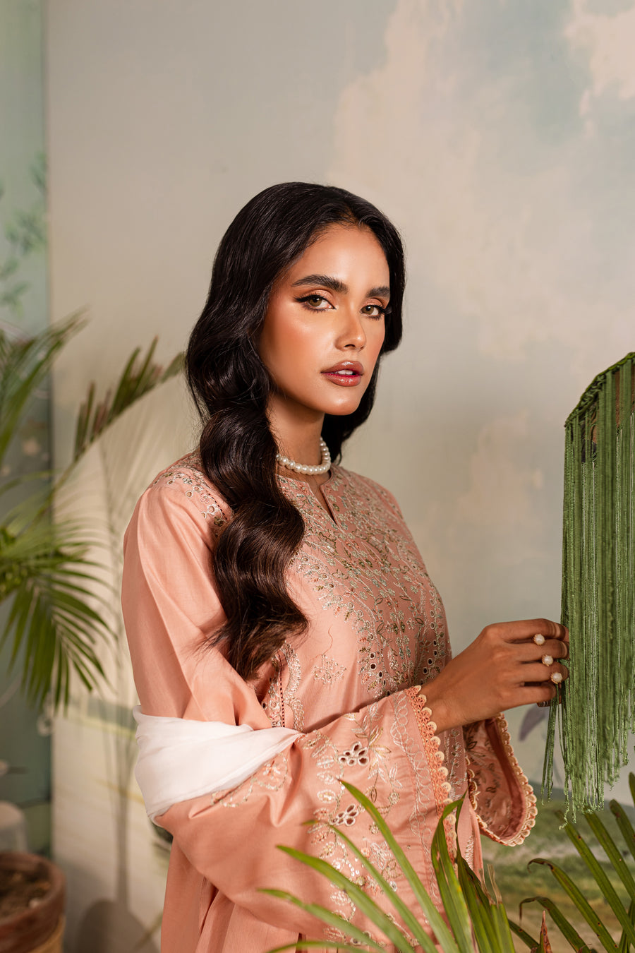 BATIK || Hawthorn 3Pc - Embroidered Lawn Dress