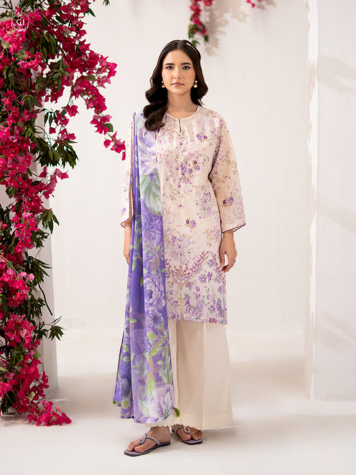 NAAZ E GUL Printed Lawn Unstitched 3 pc