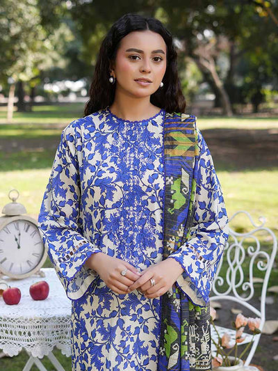 SILSILA 3-Piece Unstitched Digital Printed Lawn Suit