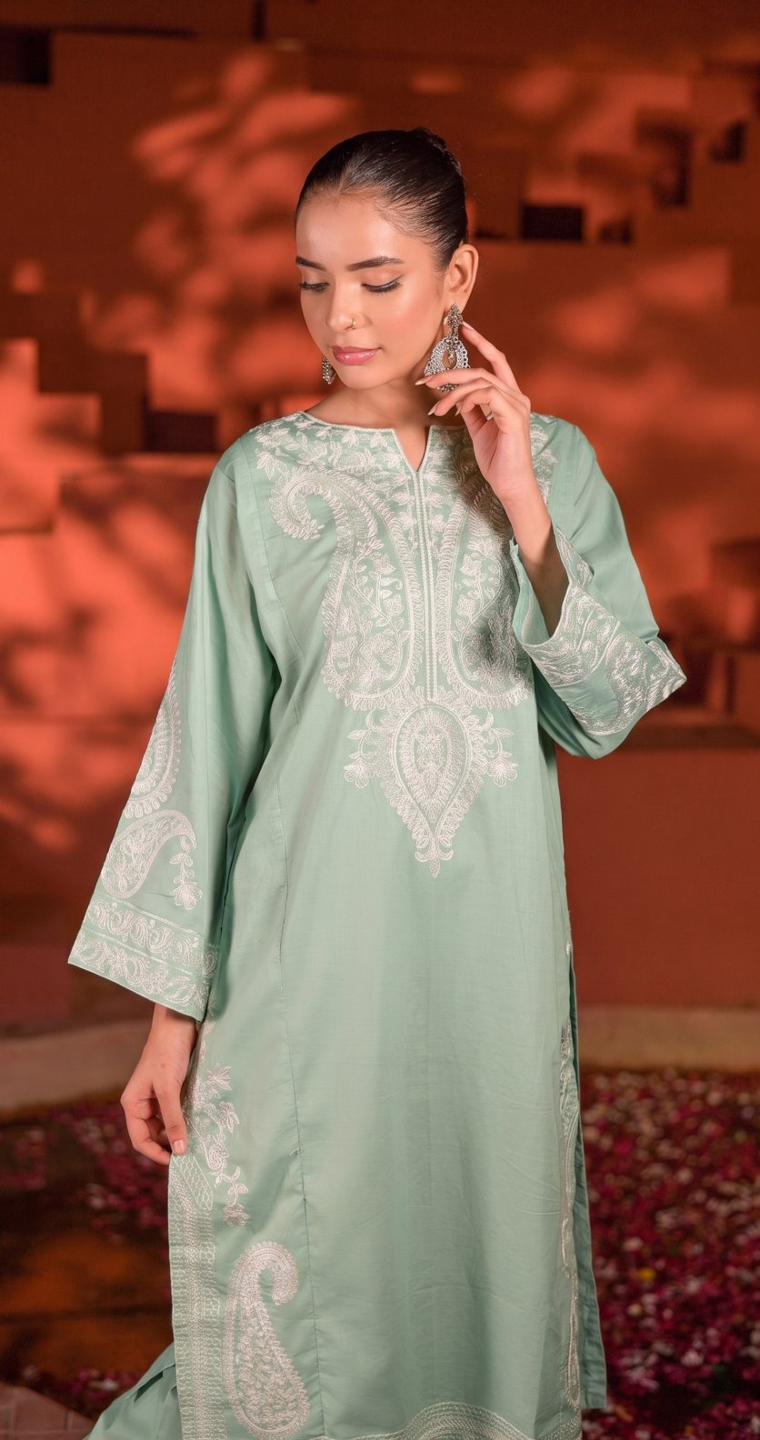 Ready To Wear Embroidered Cotton 2Pc  Collection