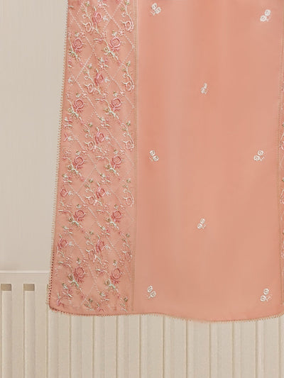 2 Piece - Pure Embroidered Cambric Suit