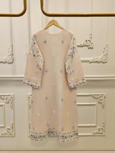 3 Piece - Pure Organza Embroidered Suit