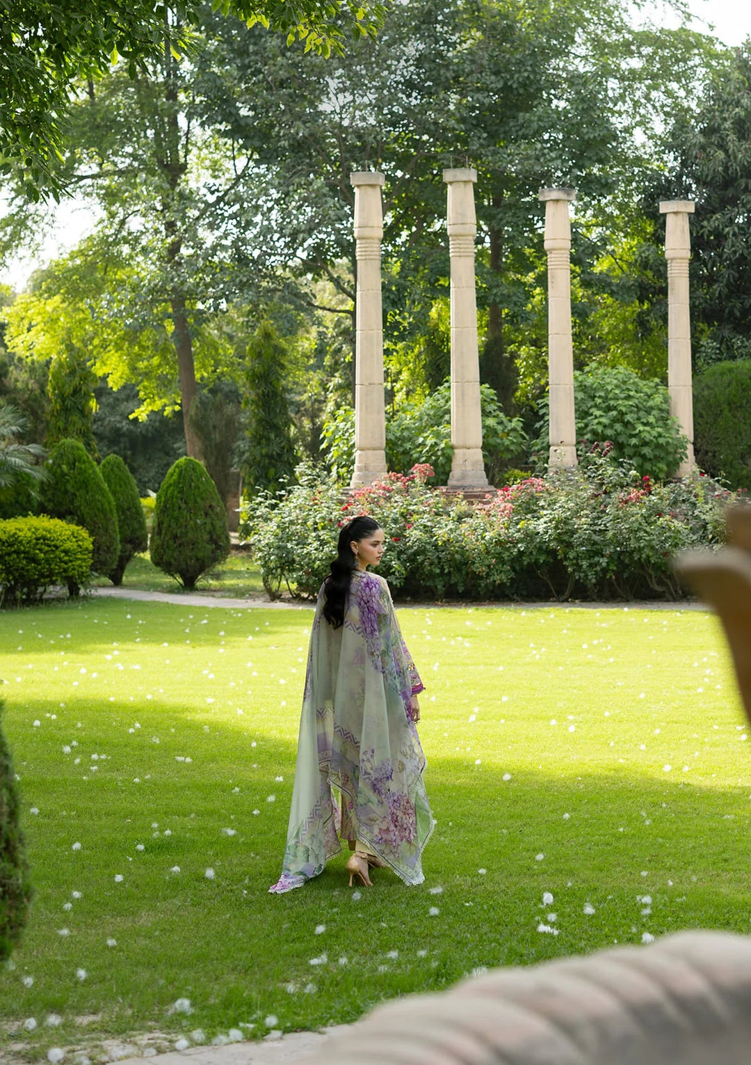 Signature Embroidered Lawn with Chiffon Collection Vol II &