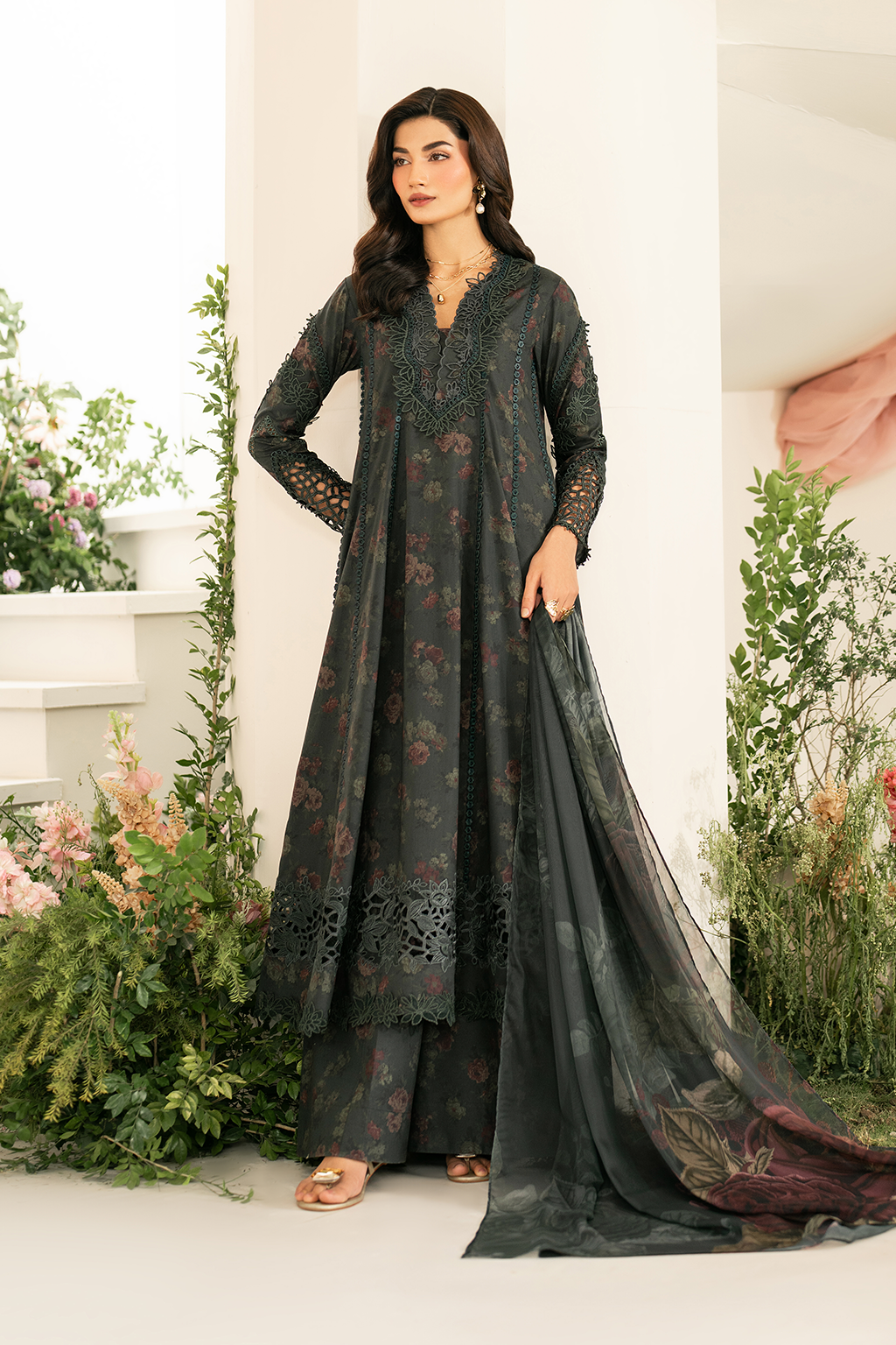 Embroidered Lawn