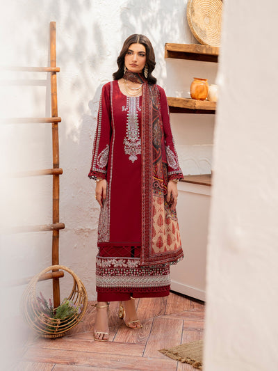 Husn-E-Arah Unstitched Lawn