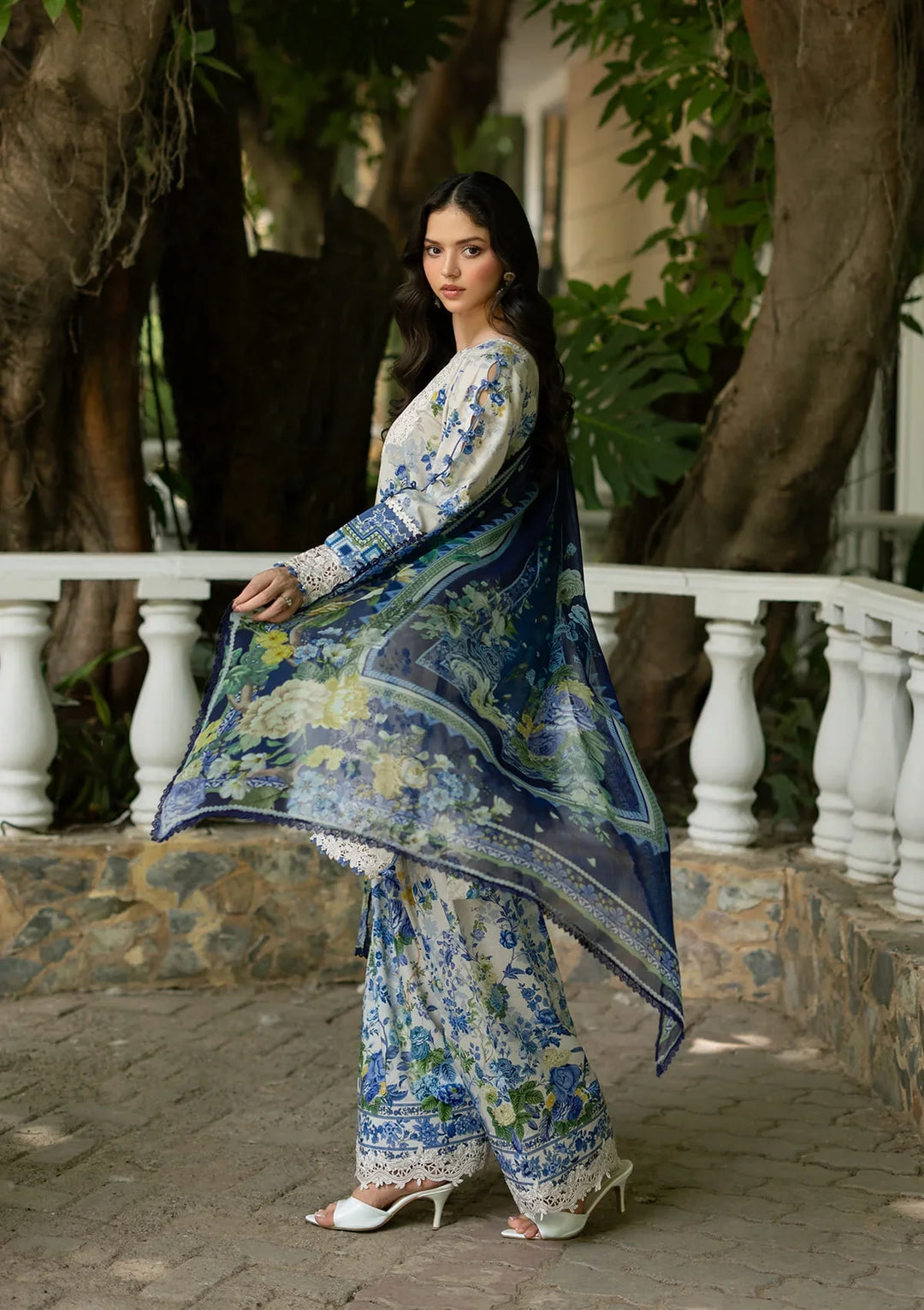 Signature Embroidered Lawn with Chiffon Collection Vol II &