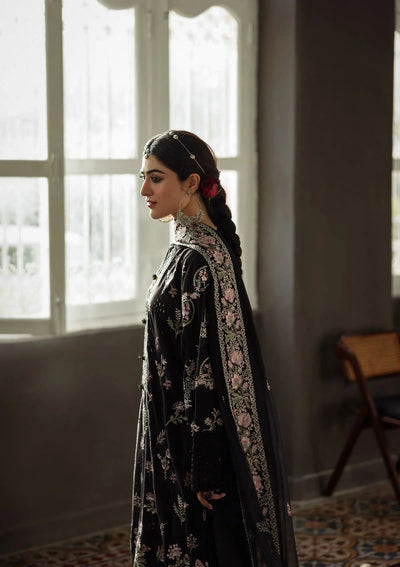 Karandi with Embroidered Chiffon