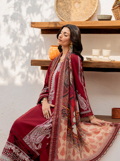 Husn-E-Arah Unstitched Lawn