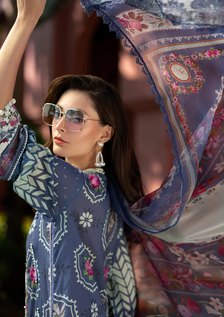 ELAF SIGNATURE  EMBROIDERED LAWN