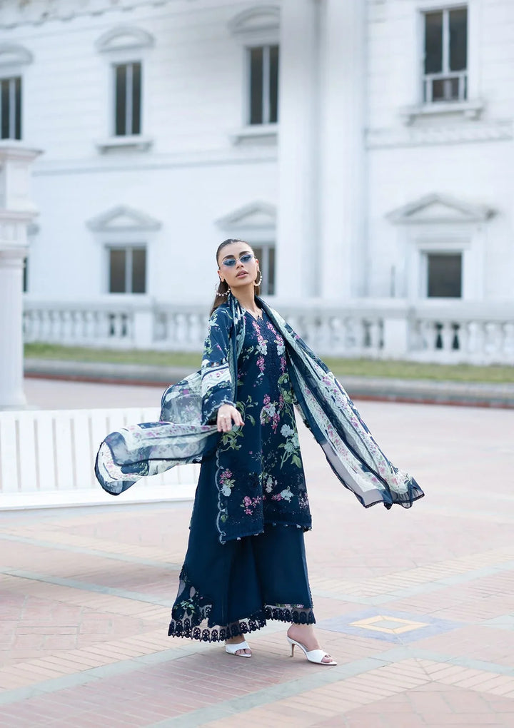 Signature Embroidered Lawn with Chiffon Collection Vol II &