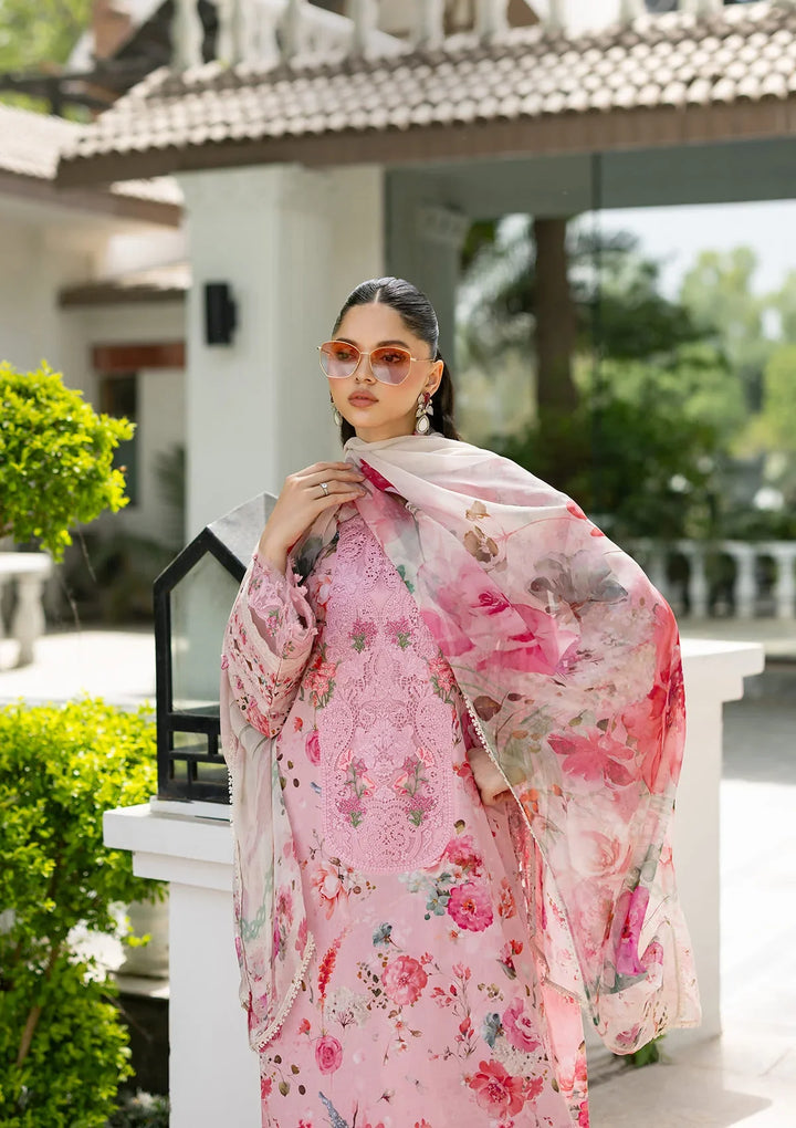 Signature Embroidered Lawn with Chiffon Collection Vol II &