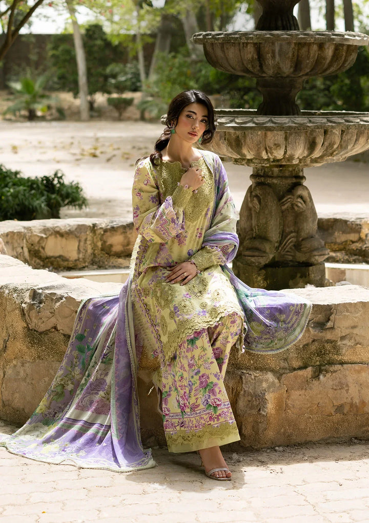 Signature Embroidered Lawn with Chiffon Collection Vol II &