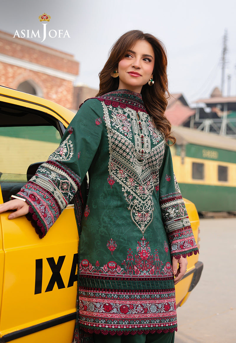 PRINTED EMBROIDERED LAWN 3 PCS