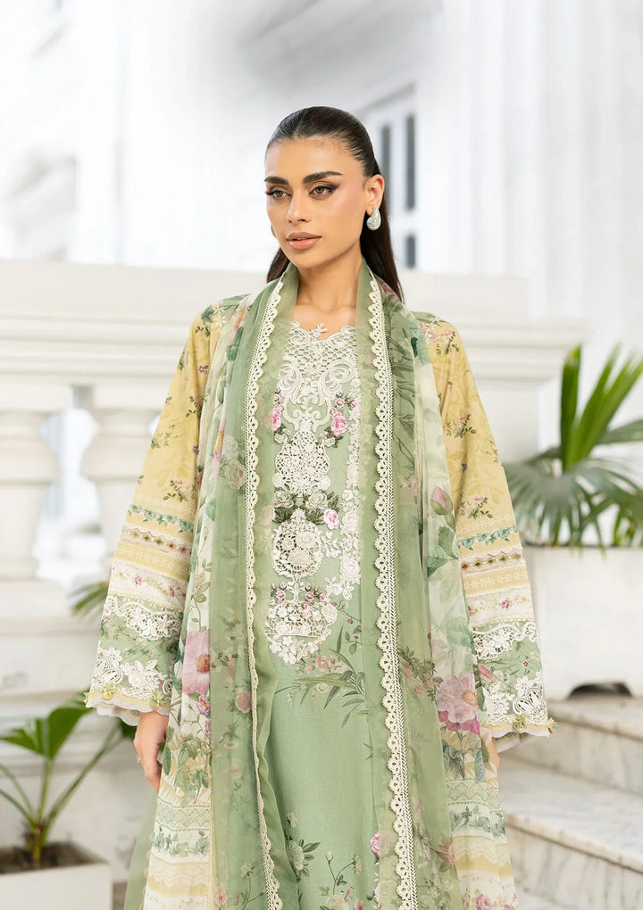 Signature Embroidered Lawn with Chiffon Collection Vol II &