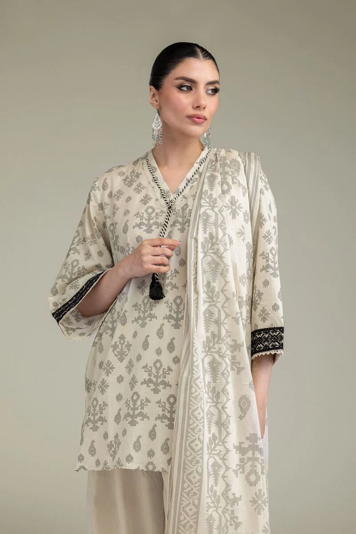 Embroidered | Lawn Lawn V-Neck 3pc