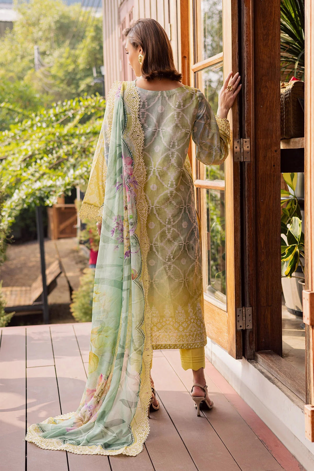 Gardenia Unstitched Lawn 3 pc