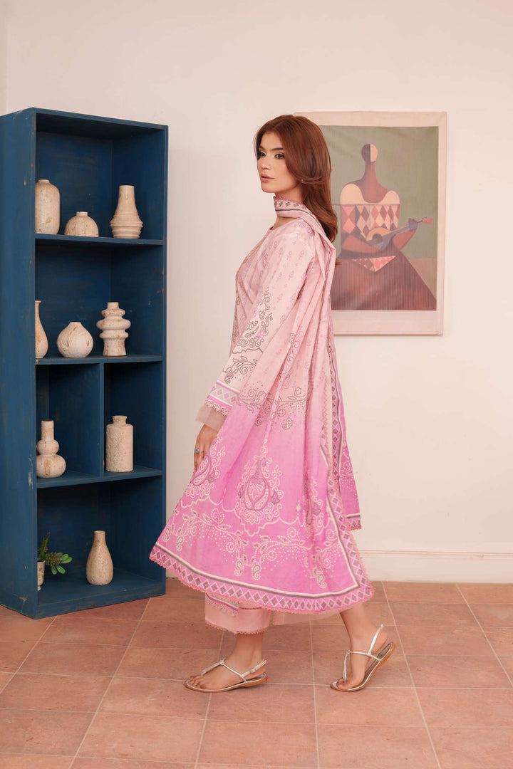 Printed Lawn Unstitched 3 pc