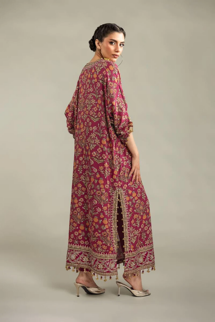 Embroidered | Raw Silk 2-Piece Co-ord Set
