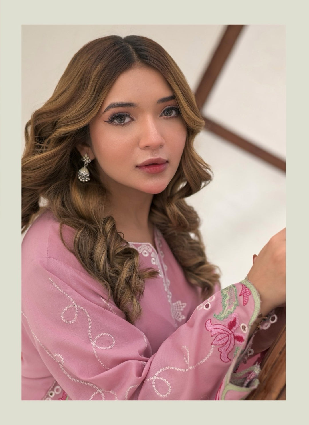 Eshal Cotton Embroidered 2Pc