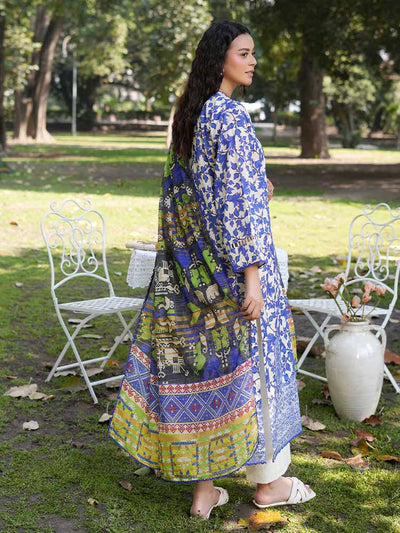 SILSILA 3-Piece Unstitched Digital Printed Lawn Suit