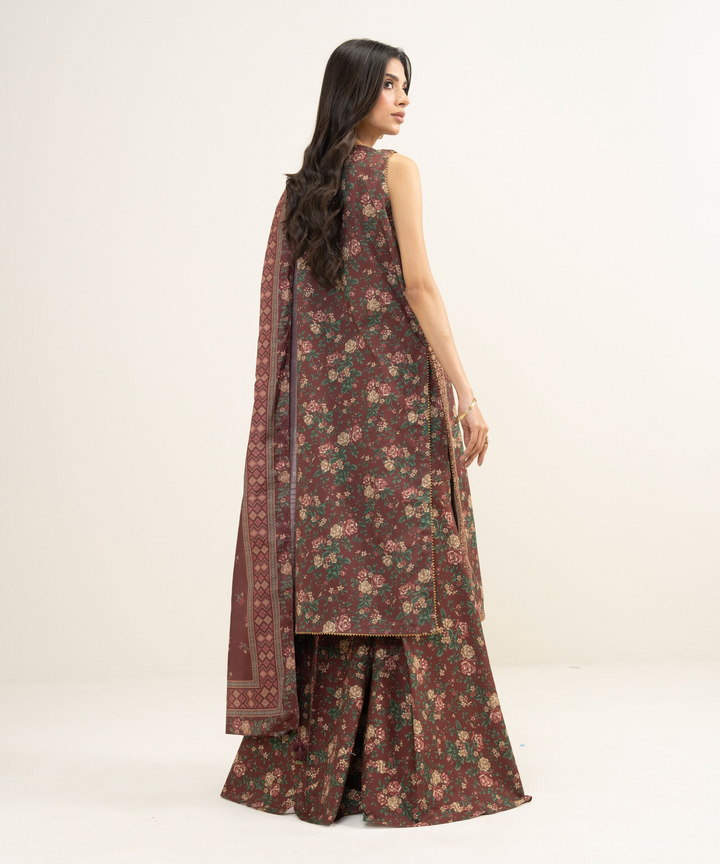 3 Piece - Embroidered Lawn Suit