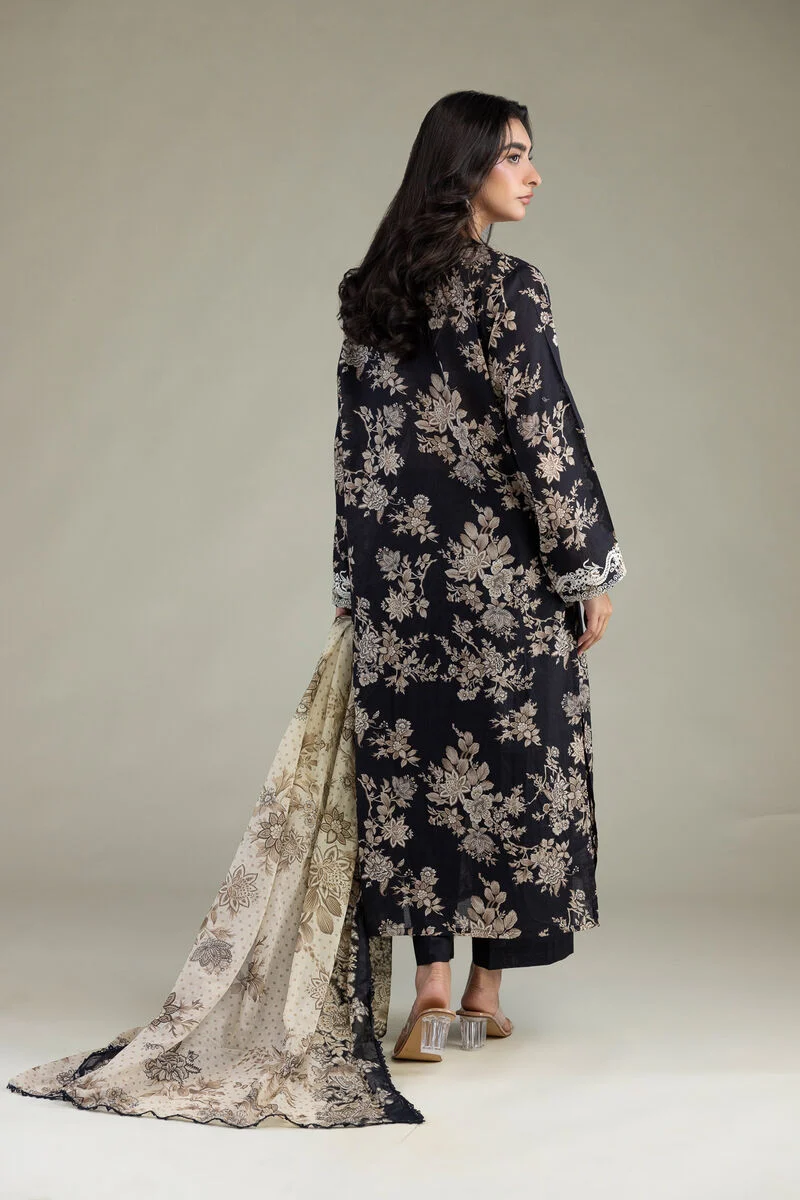 Embroidered | Cambric Fabrics 3 Piece