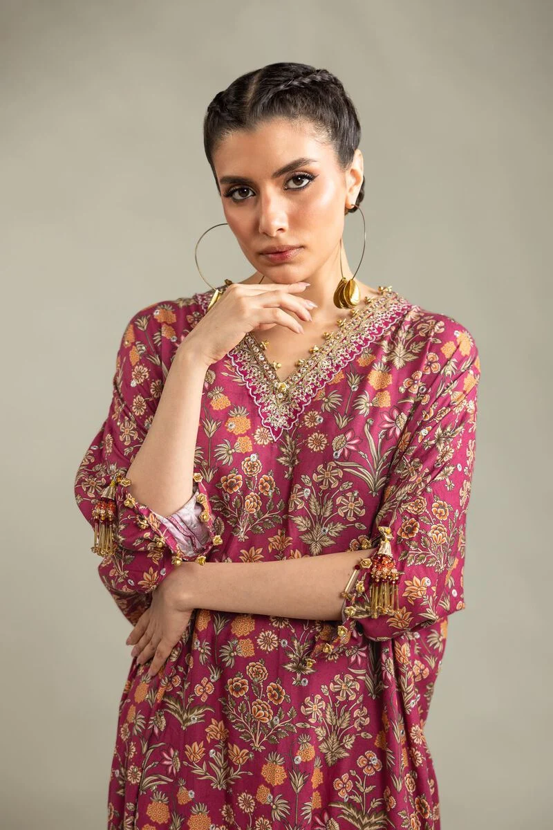 Embroidered | Raw Silk 2-Piece Co-ord Set