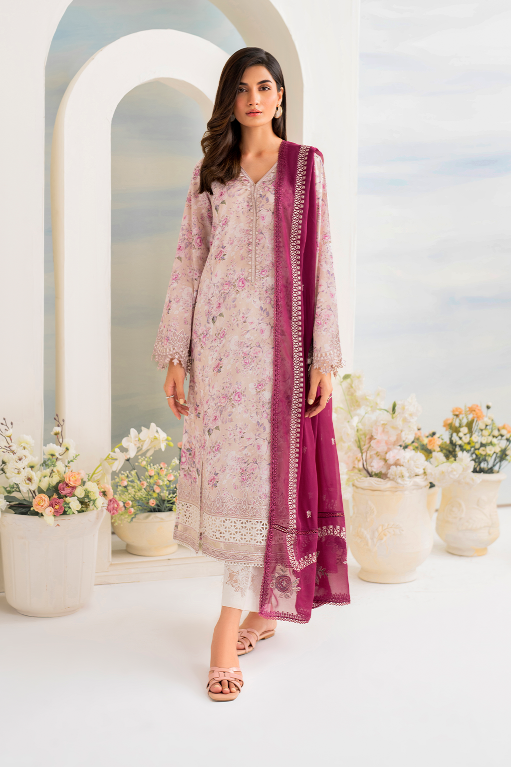 IZNIK GUZEL Embroidered Lawn IGL-08