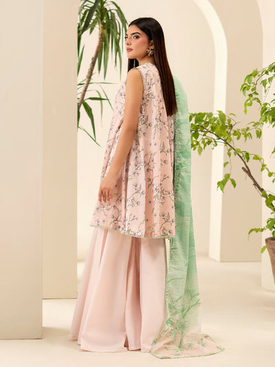 SUHA 3-Piece Unstitched Digital Printed Lawn Suit