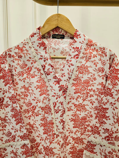 2 Piece - Digital Printed Embroidered Lawn Suit